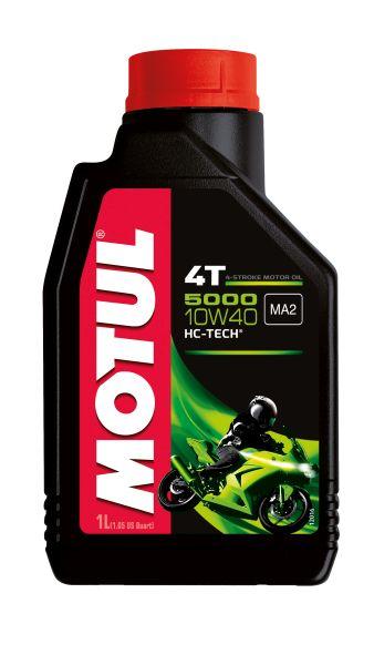 Ulei de motor pentru motocicletă MOTUL 5000 10W40 4T - 1L
